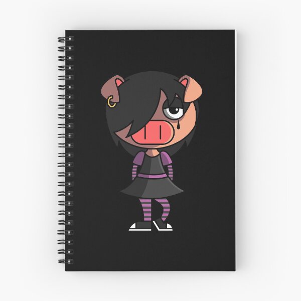 Item preview, Emo pig, emocore emostyle goth gothic designed and sold by tonstan.