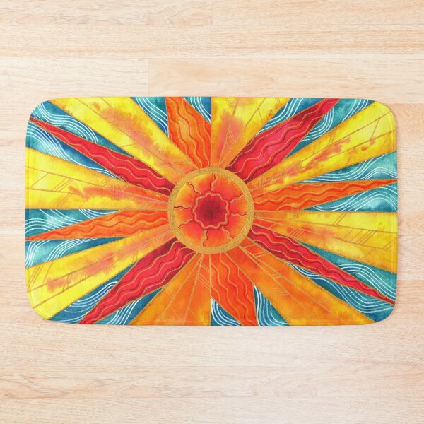 Sunburst Bath Mat