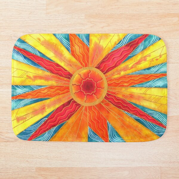 Sunburst Bath Mat