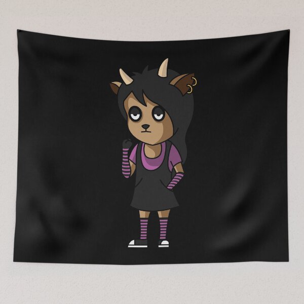 Item preview, Emo deer, emocore emostyle goth gothic designed and sold by tonstan.