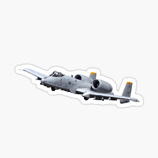 A 10 Warthog Stickers | Redbubble