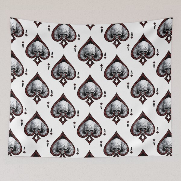 Item preview, Ace of Spades Skull Card designed and sold by AnubisApparel.