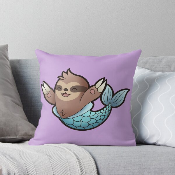 Item preview, Happy Sloth Mermaid Friend designed and sold by Shibalove.