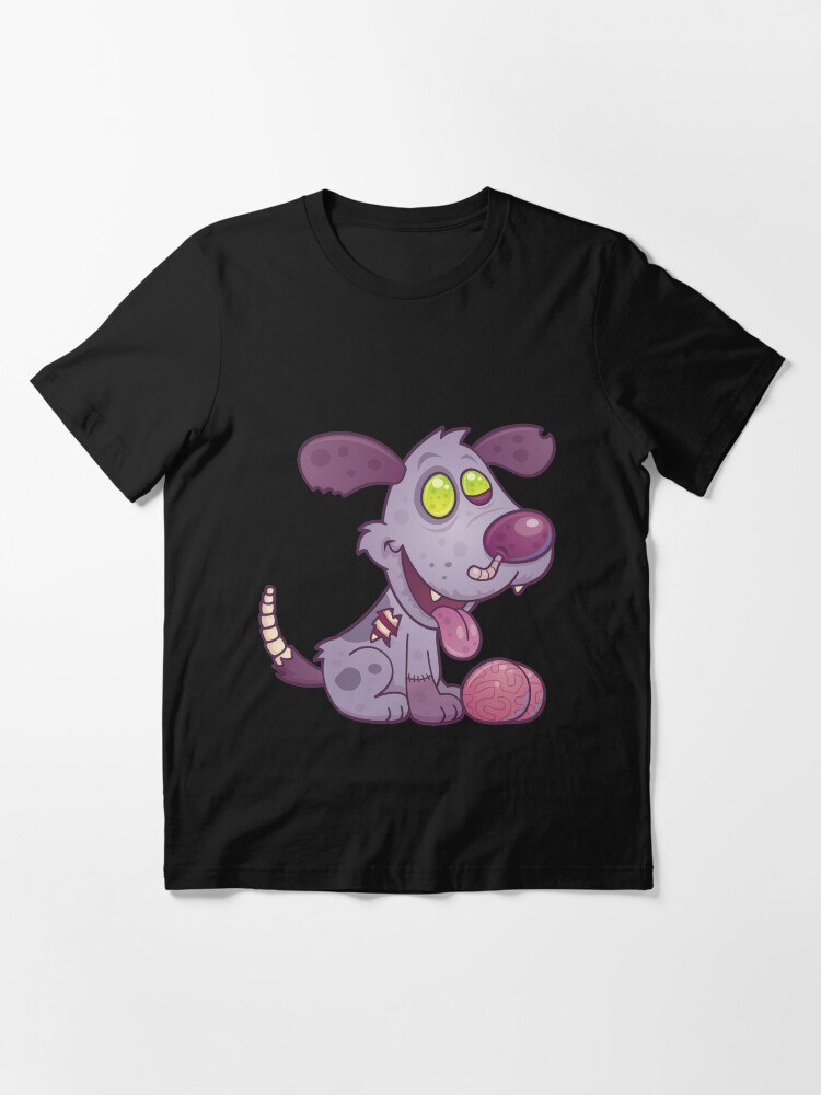 Imagen 3 de 7, Camiseta esencial con la obra Zombie Puppy, diseñada y vendida por fizzgig.