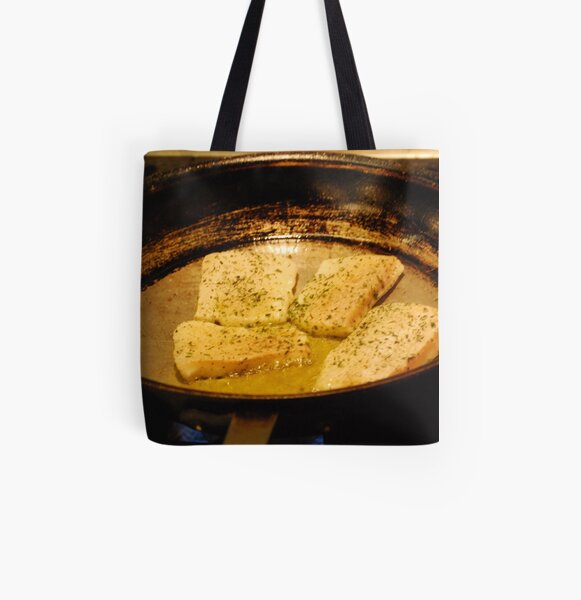 Culinary Science - Pan Searing All Over Print Tote Bag