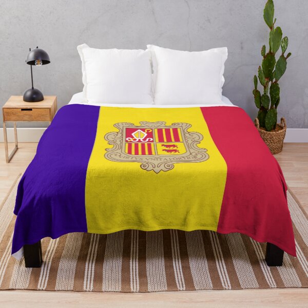 Item preview, Andorra flag designed and sold by flagshop.
