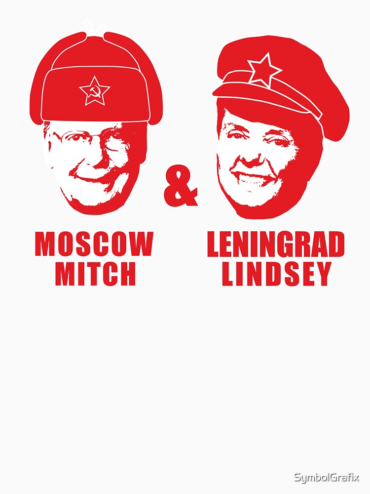 Moscow Mitch And Leningrad Lindsey T Shirt For Sale By Symbolgrafix Redbubble Lindsey
