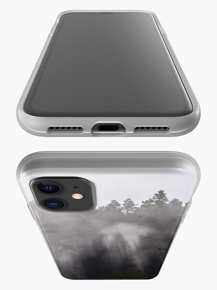 Alternate view of Foggy Forest iPhone Case & Cover