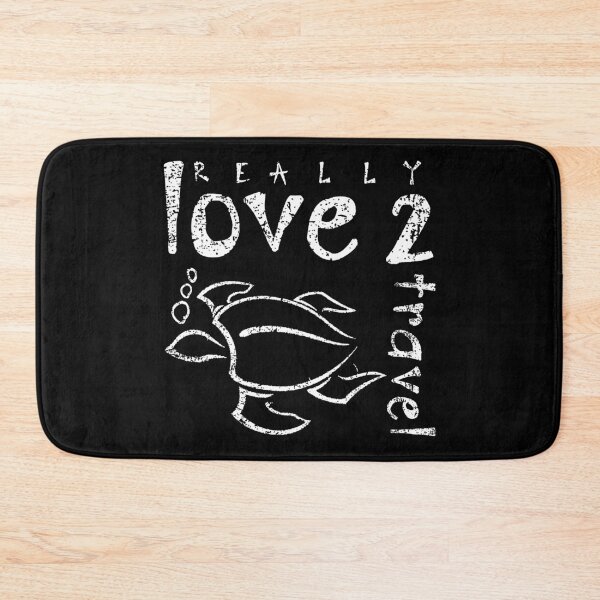 Item preview, Love 2 Travel, Turtle, tortoise designed and sold by ArtByBollwitt.