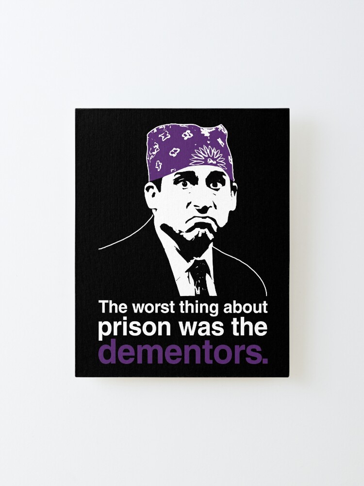 Alternate view of Prison Mike Mounted Print