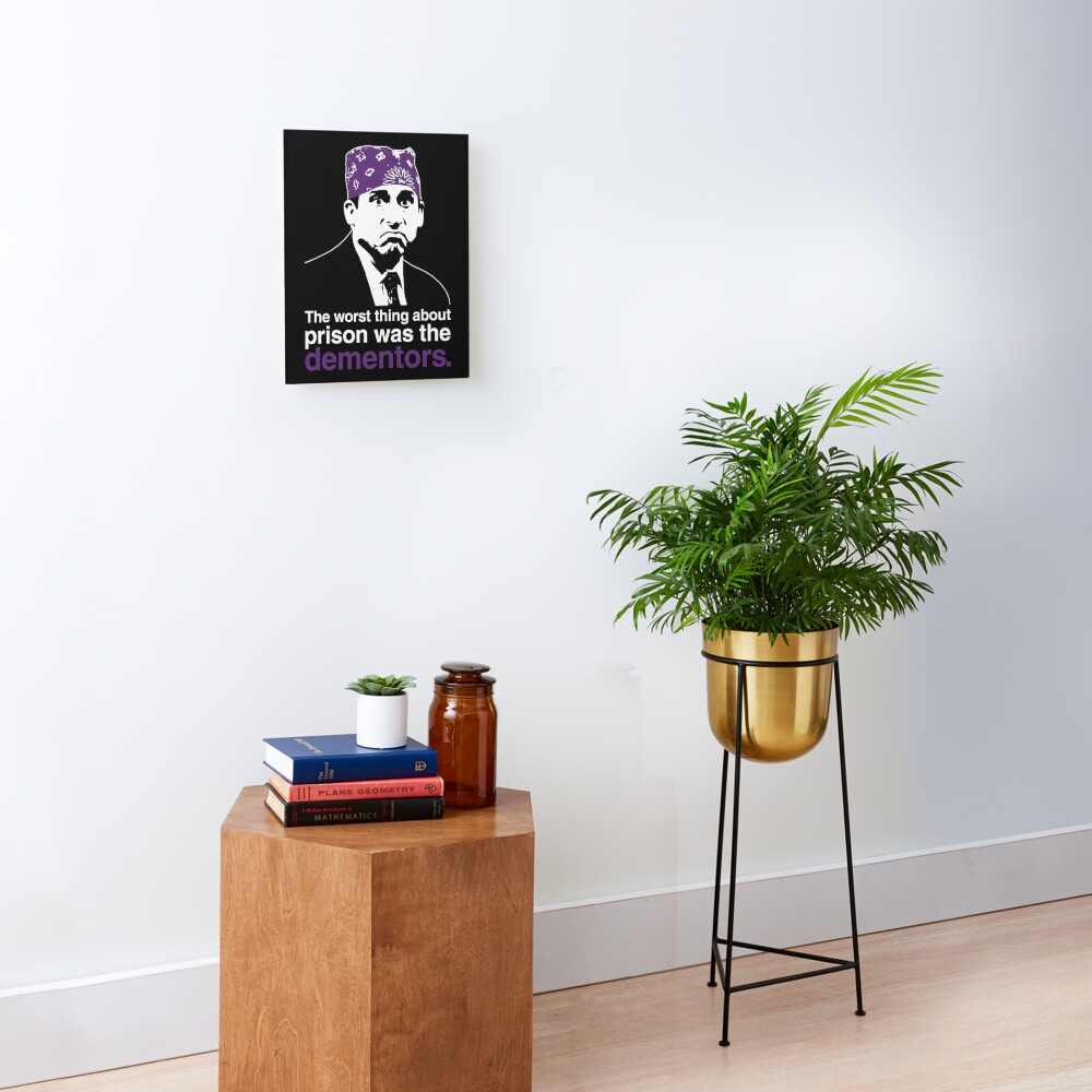 Prison Mike Mounted Print