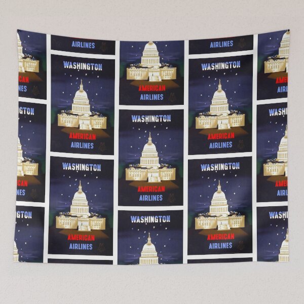 Item preview, washington DC americana art print designed and sold by printzshop.
