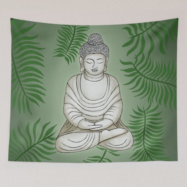 Item preview, Buddha in the Garden designed and sold by Julie Erin Designs.