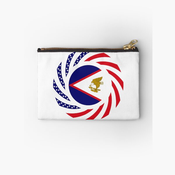 Item preview, American Samoa Multinational Patriot Flag Series designed and sold by Carbon-Fibre Media.