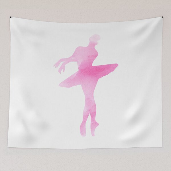 Item preview, Ballerina - Sticker Pink designed and sold by StickersStore.