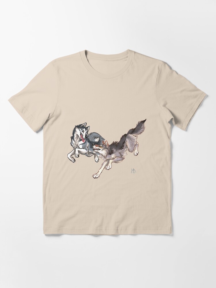 Alternate view of Lookalikes: Husky & Wolf Essential T-Shirt