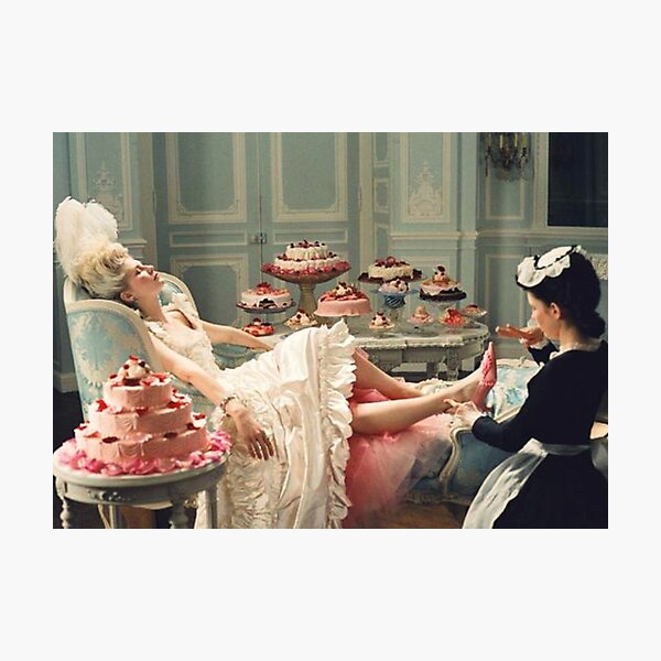 Qu'ils mangent du gâteau Impression photo