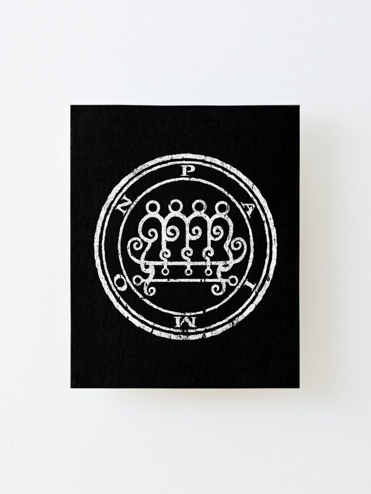 Alternate view of Paimon Seal Mounted Print