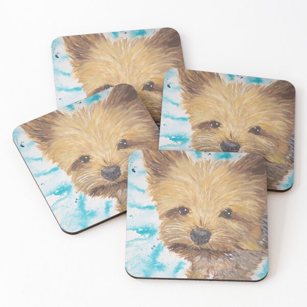 Item preview, Yorkie-Blue designed and sold by Austin Fabinski Art.