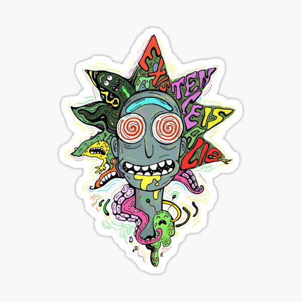Acid Rick Sticker