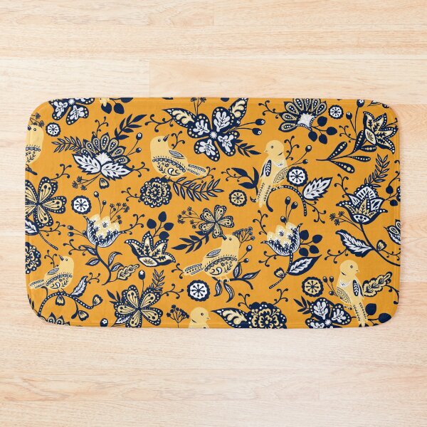 Item preview, Birds Garden - Mustard designed and sold by oppositedge.