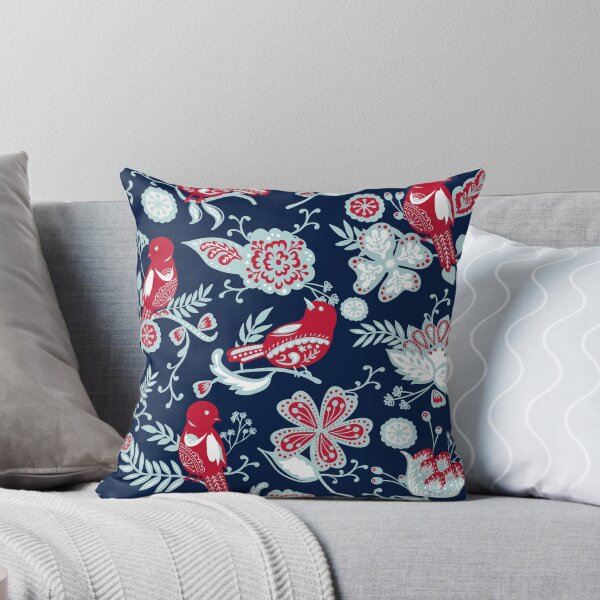 Item preview, Birds Garden - Blue designed and sold by oppositedge.