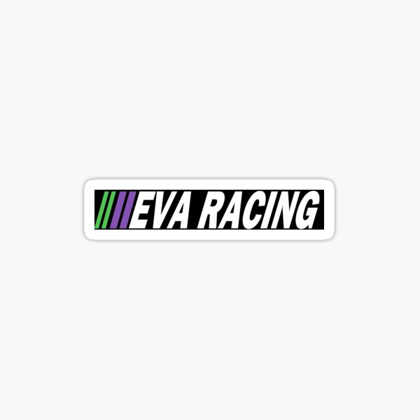 Item preview, EVA RACING Sticker designed and sold by jaspernesher.