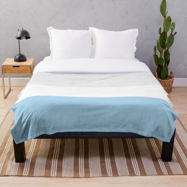 Item preview, Sky blue white marble texture striped pattern designed and sold by by-jwp.