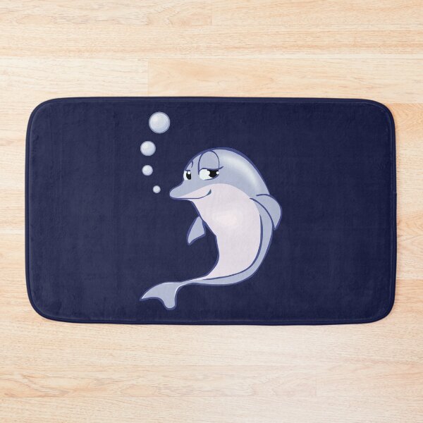 Item preview, Cute Blue Dolphin designed and sold by ironydesigns.