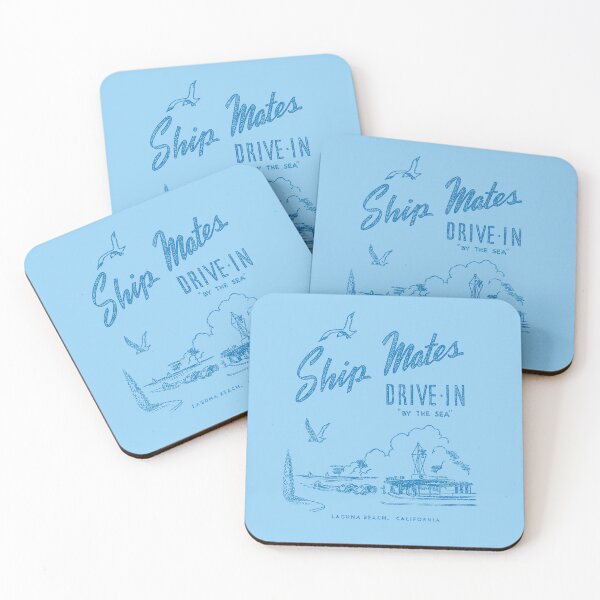 Item preview, Shipmates Drive-In - Laguna Beach, California designed and sold by touristtrash.