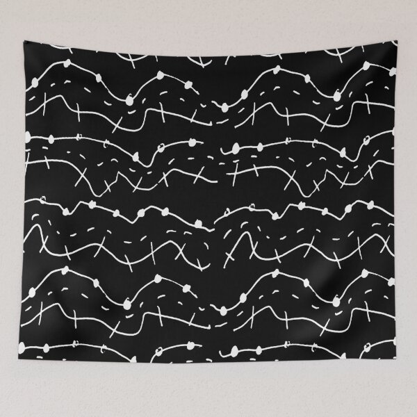Item preview, Dark Abstract Print Pattern designed and sold by DFLC Prints.