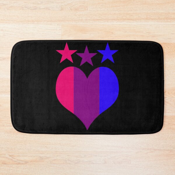 Item preview, Bi Pride Hearts and Stars designed and sold by Infuriating.