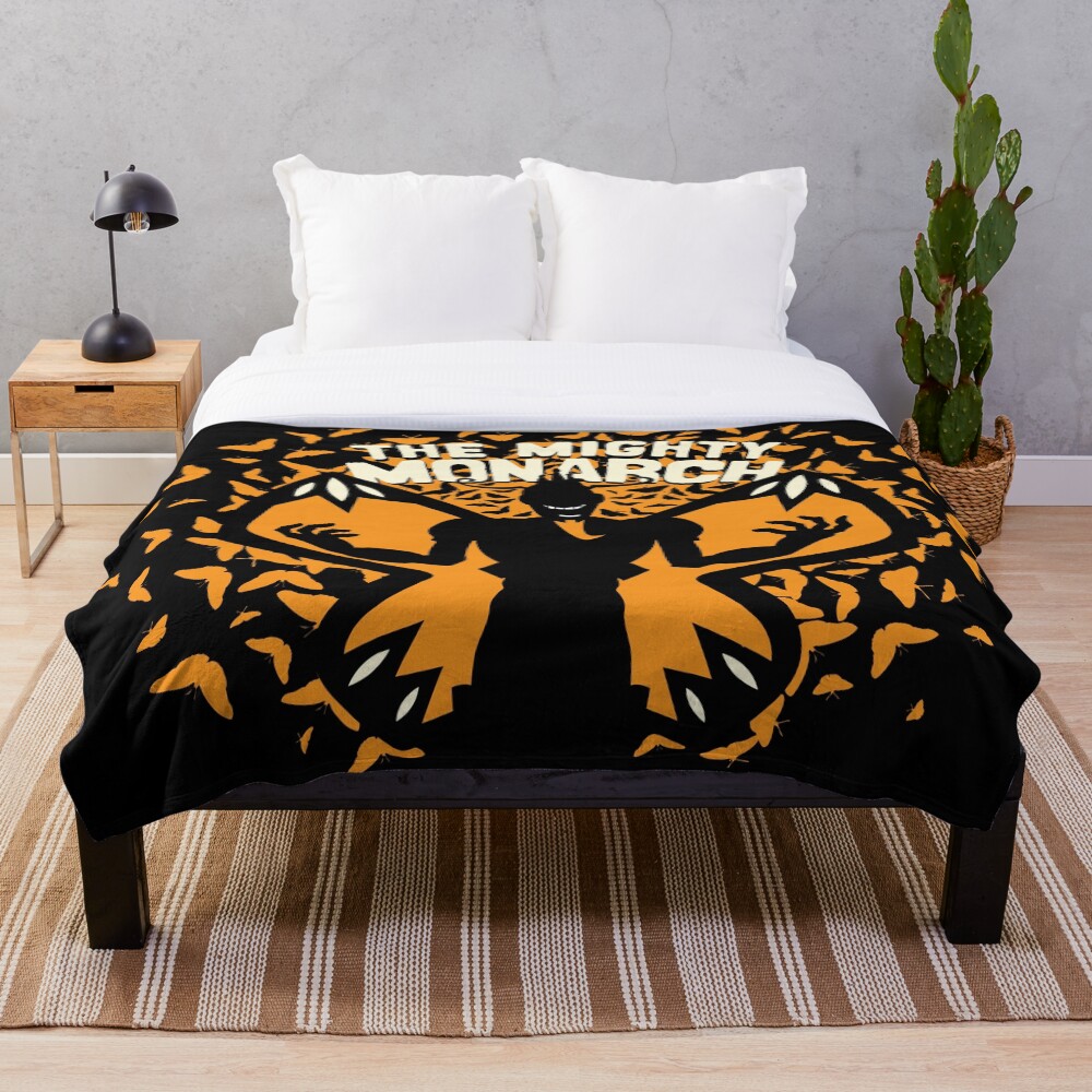 The Mighty Monarch - Venture Bros Team Monarch Throw Blanket