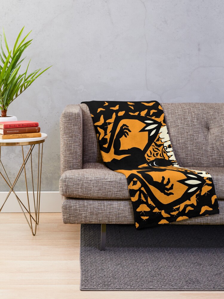 Alternate view of The Mighty Monarch - Venture Bros Team Monarch Throw Blanket