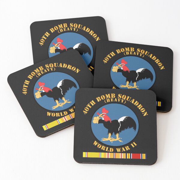 Item preview, AAC - 40th Bomb Squadron - WWII w PAC SVC designed and sold by Military Insignia Products.