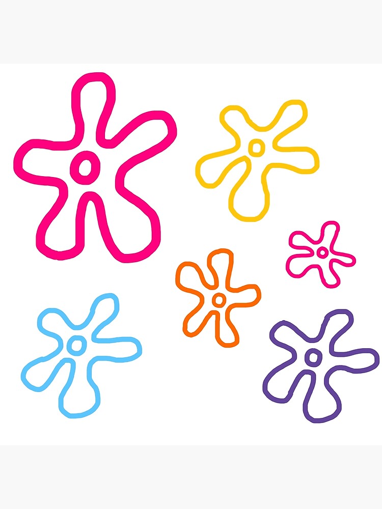 Spongebob Flowers Printable