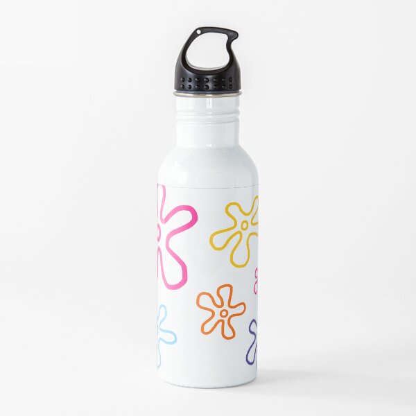 spongebob flowers Water Bottle