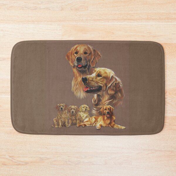 Item preview, Golden Retriever Gallimaufry designed and sold by BarbBarcikKeith.