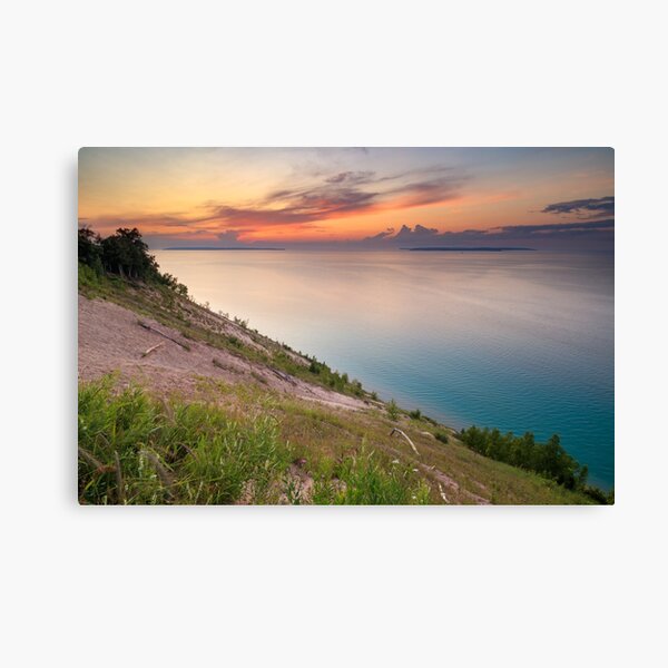 Item preview, Sunset from Pyramid Point, Sleeping Bear Dunes National Lakeshore, Michigan designed and sold by Daniel Arthur Brown Photography.