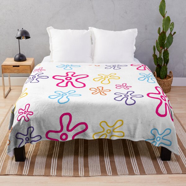 Vista previa del artículo con la obra «flores de bob esponja», diseñado y vendido por katelynstum.