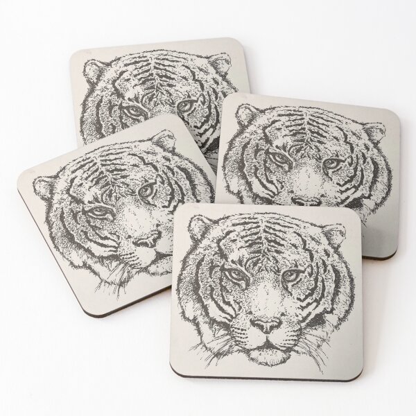 Item preview, Tiger Study designed and sold by smcdonaldofla.