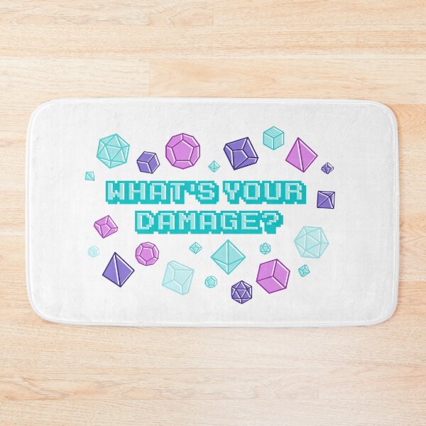 Item preview, Retro Whats Your Damage Gaming Dice designed and sold by vakariandesigns.