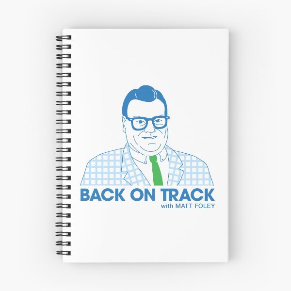 Item preview, Back On Track with Matt Foley - Light Background designed and sold by postlopez.