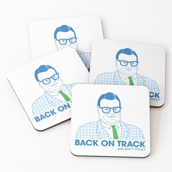 Item preview, Back On Track with Matt Foley - Light Background designed and sold by postlopez.
