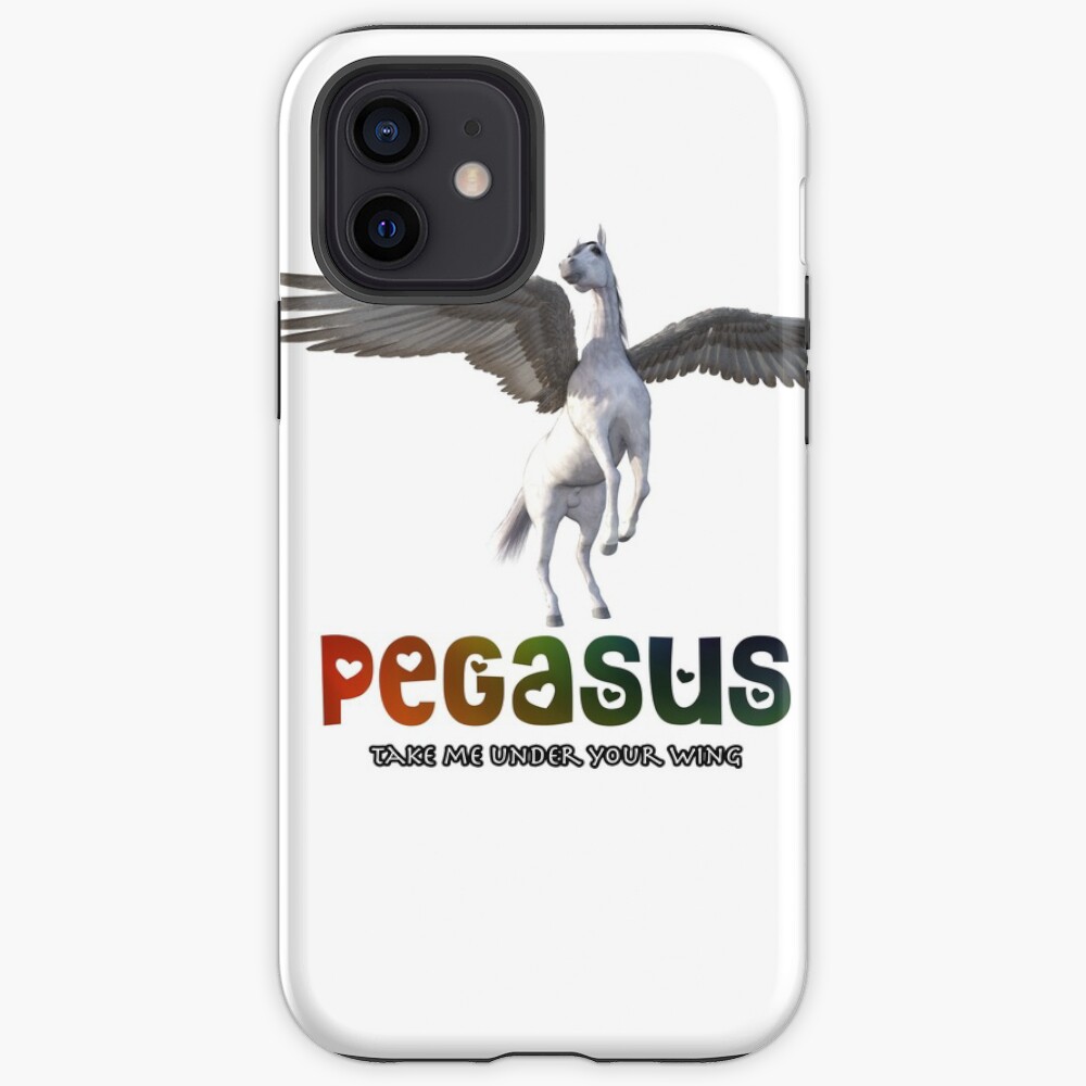 Pegasus - Take me under your wing iPhone Case & Cover