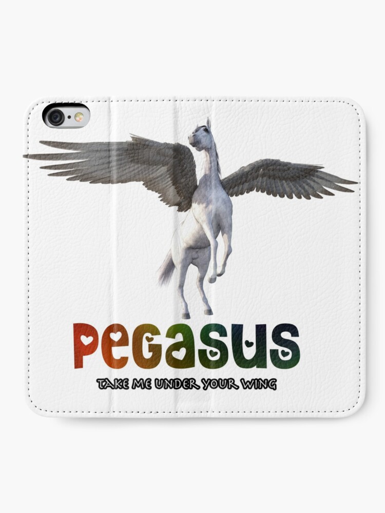 Alternate view of Pegasus - Take me under your wing iPhone Wallet