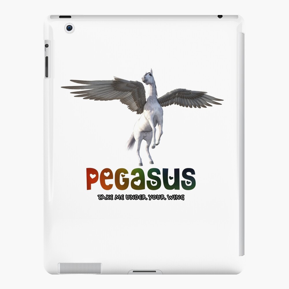 Pegasus - Take me under your wing iPad Case & Skin