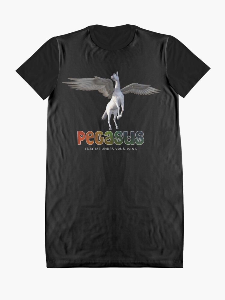 Alternate view of Pegasus - Take me under your wing Graphic T-Shirt Dress