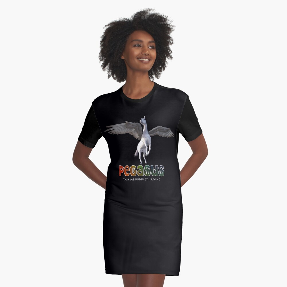 Pegasus - Take me under your wing Graphic T-Shirt Dress