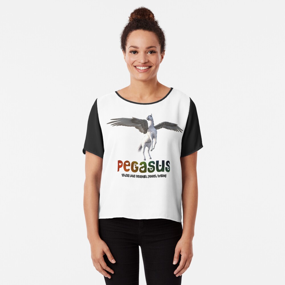 Pegasus - Take me under your wing Chiffon Top